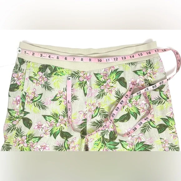 J. Jill Love Linen Orchid Cropped Pants - Picture 12 of 15